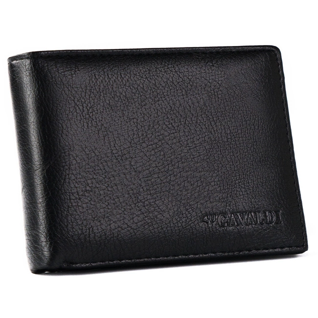 Portfelik męski Cavaldi M1077-PU czarny