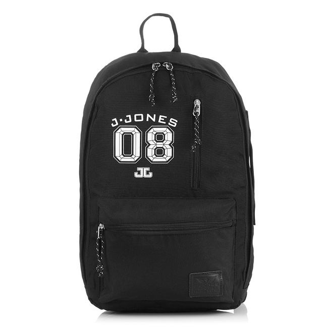 Plecak młodzieżowy na laptopa czarny Jennifer Jones 4090-1