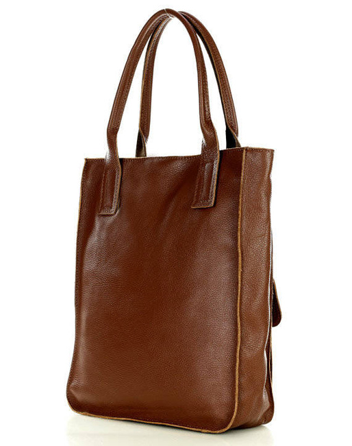Shopper bag MARCO MAZZINI czekoladowy brąz s131v